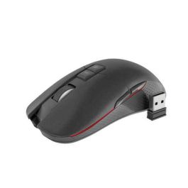 GENESIS Zircon 330 Ratón Gaming Óptico Inalámbrico RF 2.4 GHz, 3600 DPI, 7 Botones, Ergonómico Mano Derecha, Negro/Rojo Precio: 19.98999981. SKU: S5605546