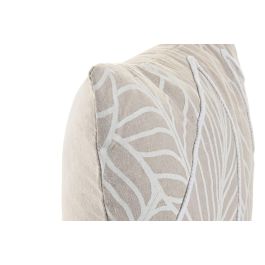 DKD Home Decor Cojín Boho Natural Blanco Algodón 45 x 45 cm (2 Unidades)