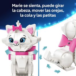 LEGO Disney Los Aristogatos Adorable Marie Set de Construcción 43286 con Gatita y Caja de Regalo, +7 Años