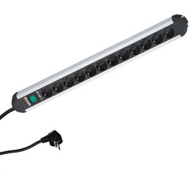 Bachmann 330.073 Regleta de Enchufes ALU 12 Tomas 45° con Interruptor y Cable de 1,75 m Precio: 103.6728. SKU: B16F66KALA