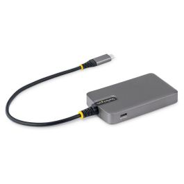 StarTech 5G4AC-USB-C-HUB Hub USB-C 5Gbps, 4 Puertos USB-A 3.2 Gen 1, Gris, Plástico