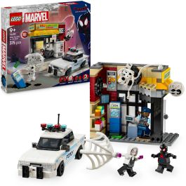 LEGO 76311 Marvel Spider-Verse: Miles Morales vs. The Smudge - Juego de Construcción para Niños 9+ años