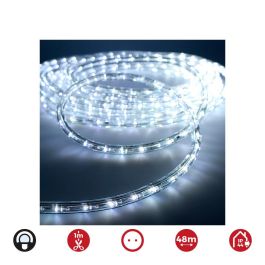 Tubo flexiled 2 vias fijo 48 m 30 leds/m ip44 blanco frío