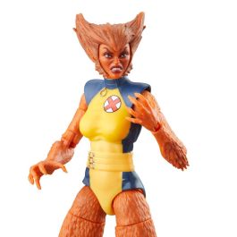 HASBRO Figura Articulada Marvel Legends Series Wolfsbane 15cm con Accesorios y Pieza BAF Inspirada en Cómics