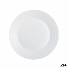 Plato de Postre Luminarc Harena Blanco Vidrio (19 cm) (24 Unidades) Precio: 42.50000007. SKU: S2708893