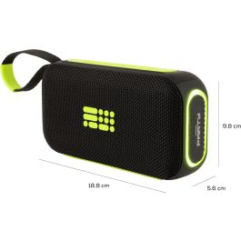 Bigben Party BIG3499550389845 Altavoz Bluetooth luminoso Negro y amarillo