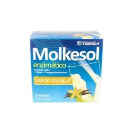 YNSADIET Molkesol Enzimático Vainilla 30 Sobres – Suero de Leche, Proteínas, Prebiótico y Fibras para Digestión y Saciedad Precio: 21.9899999. SKU: B1D6RN28R8