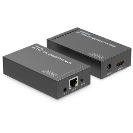 Digitus Extensor HDMI IP Set 120m Full HD 1080p Negro - Kit Transmisor y Receptor Cat6/7/8
