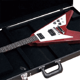Gator Estuche Guitarra Eléctrica Flying V/Explorer GW Deluxe Negro