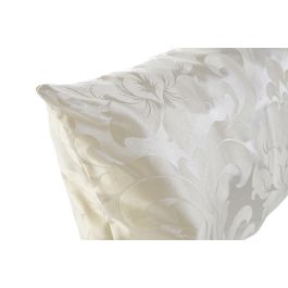 DKD Home Decor Cojín Tradicional de poliéster beige con cremallera 30 x 50 cm