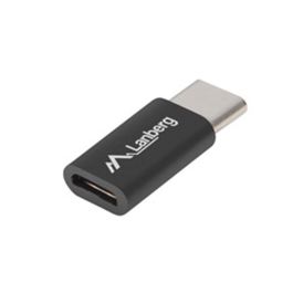 Lanberg Adaptador USB 2.0 Tipo C a USB-A, Conectores Niquelados, Compatible con Carga y Sincronización de Datos, Función OTG, Color Negro Precio: 4.49999968. SKU: S5604071