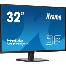 Iiyama X3270QSU-B1 Monitor 32" IPS QHD 2560x1440 100Hz 3ms 1xHDMI 1xDP USB Altavoces Negro Precio: 256.49999991. SKU: B13GC6Q89B