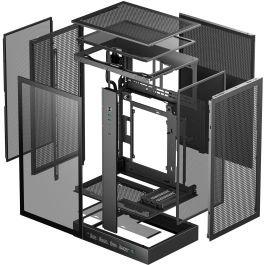 DeepCool CH270 DIGITAL Mini Tower PC Negro, para placas base micro ATX y Mini-ITX