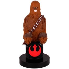 Cable Guy Chewbacca Star Wars 20cm - Soporte y cargador para mandos PlayStation, Xbox y móviles