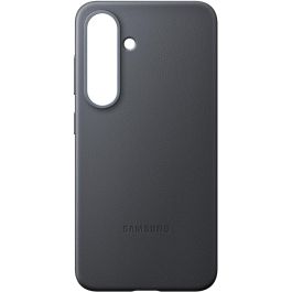 Samsung EF-VS931 Funda Kindsuit para Samsung Galaxy S25 6.2" de imitación piel color negro con protección contra caídas y rayones