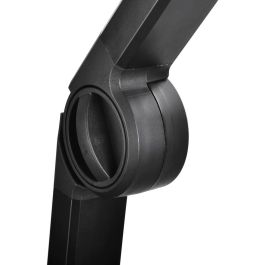 Cherry MA 6.0 uni Soporte de Escritorio para Micrófono con USB-HUB Integrado, Negro, Aluminio, USB