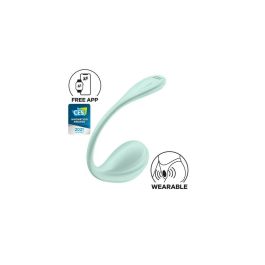 Vibrador Punto G Satisfyer Verde Menta Vibrador Punto G Satisfyer Verde Menta