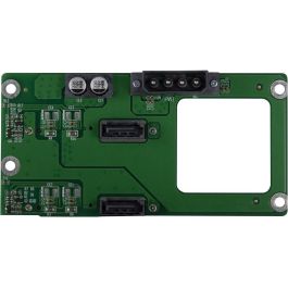 Inter-Tech SC-2100 Mini ITX Torre SFF PC Negra de Acero para Placas Base Mini-ITX, Sin Fuente Alimentación