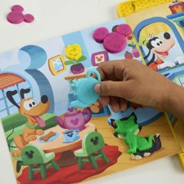 Hasbro Maletín Play-Doh Crea Una Historia Disney Junior con Accesorios y 4 Botes
