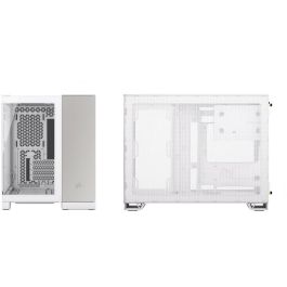 Corsair CC-9011289-WW Caja Gaming Midi Tower ATX MicroATX Mini ITX Vidrio Templado Refrigeración Blanco/Gris Satinado