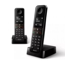 Teléfono Inalámbrico Philips D4702B/34 Duo 1,8" DECT (2 pcs) Precio: 55.78999998. SKU: S0427380