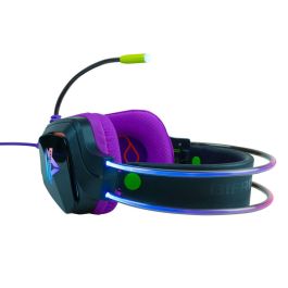 Auriculares Gaming con Micrófono FR-TEC BIFROST/ Jack 3.5/ Purpura