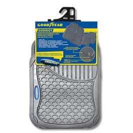 Alfombra Goma Gris 4 Piezas Goodyear Cs4 GOD9021 Alfombra Goma Gris 4 Piezas Goodyear Cs4 GOD9021