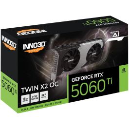 Inno3D RTX 5060 Ti 16GB GDDR7 Twin X2 OC Tarjeta Gráfica