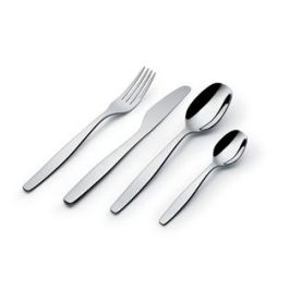 Alessi ANF06S24 Itsumo Cubertería 24 Piezas Acero Inoxidable 18/10 Diseño Naoto Fukasawa Alessi ANF06S24 Itsumo Cubertería 24 Piezas Acero Inoxidable 18/10 Diseño Naoto Fukasawa