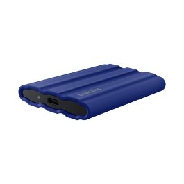 Samsung MU-PE2T0R Portable T7 Shield 2TB SSD Externo USB 3.2 Gen 2 Tipo C Azul – 1050MB/s Protección por Contraseña