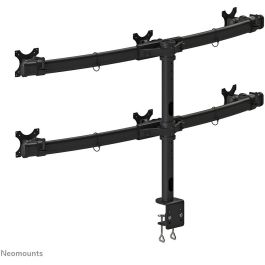 Neomounts FPMA-D700D6 Soporte de mesa para 6 monitores de 19" a 27" (69 cm) y 8 kg, ajuste de altura, negro