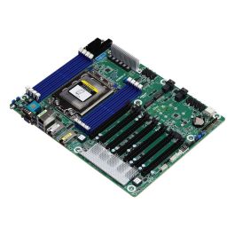 ASRock ROMED8-2T/BCM Mainboard ATX Socket SP3 Single para AMD EPYC 7003, con 7 ranuras PCIe x16, 10x SATA III, 3x LAN, AST2500
