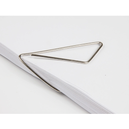 Q-connect Clips Pajarita Niquelados 40mm Caja 50 Unidades Metal