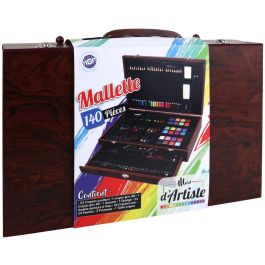 Mano del artista - Cajonera de madera de 140 piezas - Ocio creativo - MGM Mano del artista - Cajonera de madera de 140 piezas - Ocio creativo - MGM