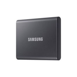 Samsung Disco Duro Externo SSD 2TB T7 NVMe USB-C 3.2 Gen 2, Gris, Lectura 1050MB/s, Escritura 1000MB/s Samsung Disco Duro Externo SSD 2TB T7 NVMe USB-C 3.2 Gen 2, Gris, Lectura 1050MB/s, Escritura 1000MB/s
