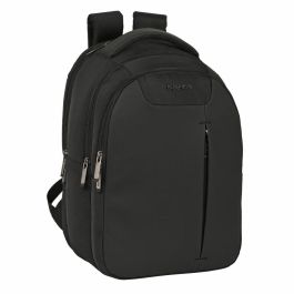 Mochila para Portátil y Tablet con Salida USB Safta Business Negro (31 x 45 x 23 cm) Precio: 44.89000054. SKU: S4306778