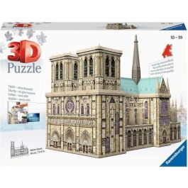 RAVENSBURGER 3D Puzzle Notre-Dame de Paris 216 piezas RAVENSBURGER 3D Puzzle Notre-Dame de Paris 216 piezas