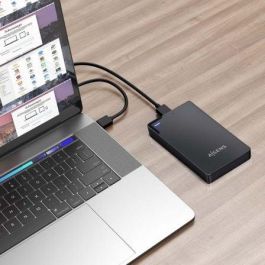 AISENS - CAJA EXTERNA 2,5 9.5MM SATA A USB 3.0/USB3.1 GEN1, NEGRA