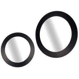 Espejo Redondo Negro 80 cm - Giftdecor Precio: 41.59000021. SKU: S3609820