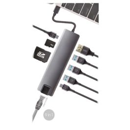 Hub USB CoolBox COO-DOCK-01 Gris Precio: 41.50000041. SKU: S0235316