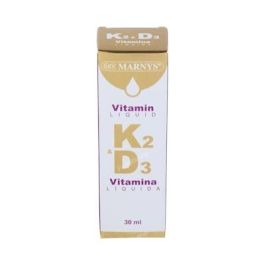 MARNYS Vitamina K2 y D3 30ml - Mantiene Huesos, Dientes y Función Inmune Normal Precio: 15.4999999. SKU: B1GECP3S6K
