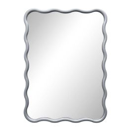 Espejo de pared Versa Plateado 2,2 X 73 X 53 CM