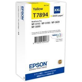 EPSON Cartucho Amarillo 79XXL 4000 paginas WorkForce Pro WF-5xxx Series Precio: 84.50000031. SKU: S8405705