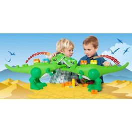 Juego construccion dinosaurio bloques 30 piezas ¡electrónico con 4 sonidos! Juego construccion dinosaurio bloques 30 piezas ¡electrónico con 4 sonidos!