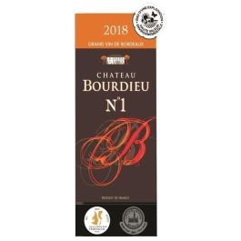 Château Bourdieu N°1 2018 Blaye Côtes de Bordeaux - Vino tinto de Burdeos Château Bourdieu N°1 2018 Blaye Côtes de Bordeaux - Vino tinto de Burdeos