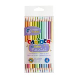 Caja 12 Lapiceros Bicolor Pastel Carioca 43309 Precio: 9.5000004. SKU: B19N8DHQHL