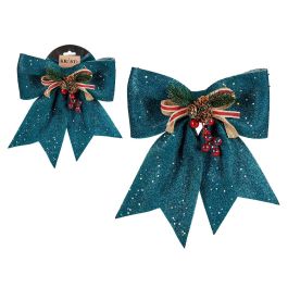 Lazo Decorado Azul 25 X 29 Cm Krist+ (24 Unidades) Precio: 77.78999976. SKU: B1KK3MXWDM