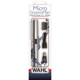 Wahl 5640-616 Recortadora Facial Higiénica con Accesorios Nariz y Orejas GROOMSMAN MICRO