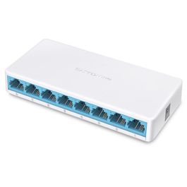 MERCUSYS MS108 Switch No Administrado Fast Ethernet (10/100) Blanco para Redes Domésticas y de Oficina Precio: 11.49999972. SKU: S5603578