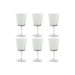 Copa Basicos DKD Home Decor Verde 8.4 x 16.4 x 8.4 cm Set de 6